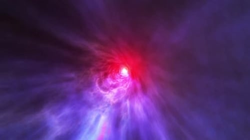 3D Animation of the Time Vortex | Travel in Hyperspace | Flying through a Vortex Tunnel in Space HD