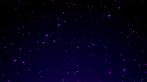 Purple Particles Background Loop V5