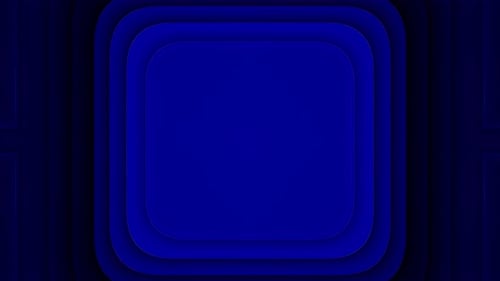 Blue Abstract Flow Loop 7