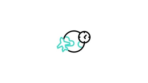 Timezone Animated Icon