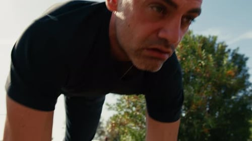 Stretching After Intense Physical Exercise