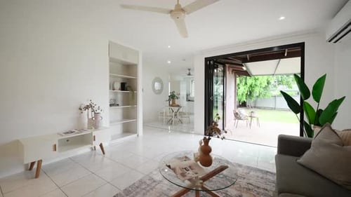 Bright, Airy Living Room Interior Design