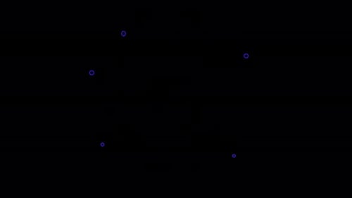 Abstract Glowing Neon Lines Logo Reveal