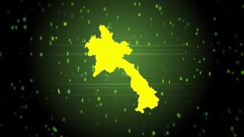 Laos Digital Map Intro