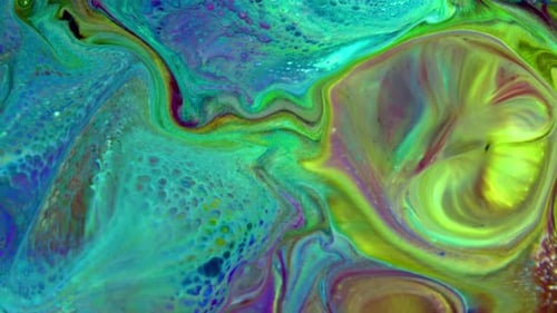 Abstract Galactic Ink Paint Concept Background 933