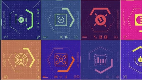 Tech Hud Loop Muli Colour 03