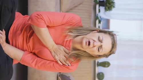 Vertical video of Heart attack.
