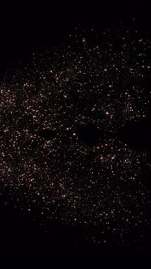 Twinkling Particles Magic Sparkles Glitter Line Stars Fast Glowing Line Motion Twinkling Stars
