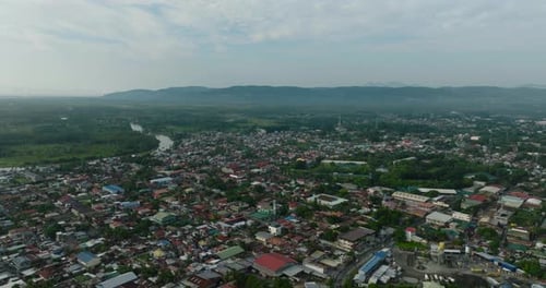 Cityscape Cotabato City in the Philippines