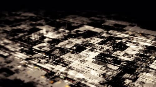 Contexte HUD de simulation de données matricielles futuriste 20