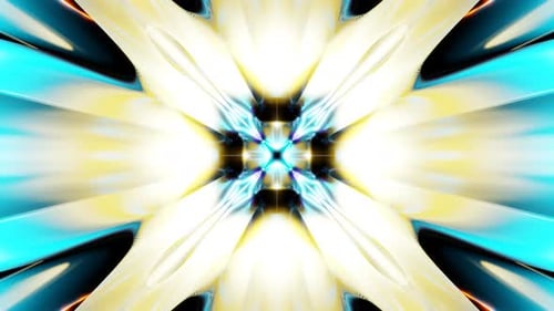 sci-fi rotate abstract lighting background, music visualization on night club concert events