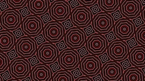 Fond d'animation de motifs fluides | Fond d'animation de motifs isométriques