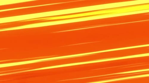 Animierter orangefarbener Geschwindigkeitslinien für Comic-Stream-Hintergrund