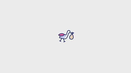 Icône animée Stork
