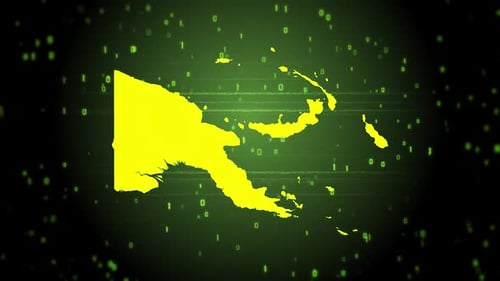 Papua New Guinea Digital Map Intro