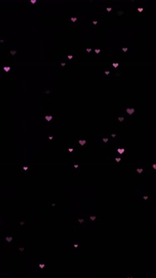 Fondo de partículas de amor
