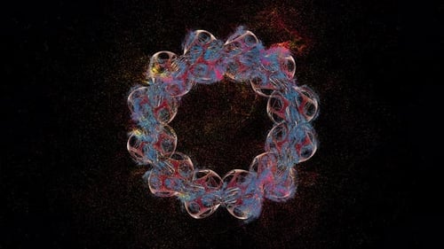 Colorful Ornate Wreath