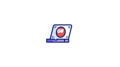 Icône animée Gif