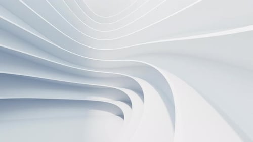 Geometría abstracta de curva blanca