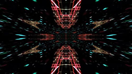 Visual-loop abstract video motion background