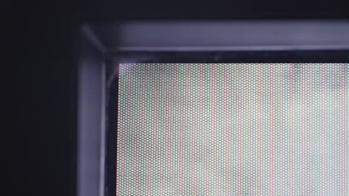 CRT TV Screen Showing Classic Static Noise