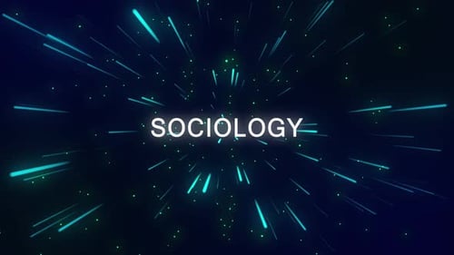 Sociology Text Animation