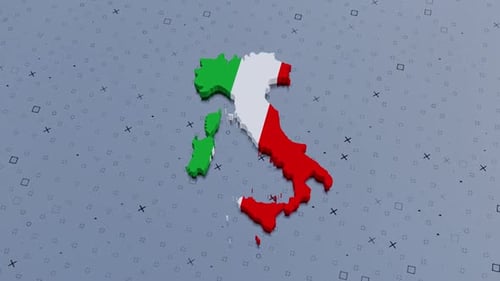 Italy Political Border