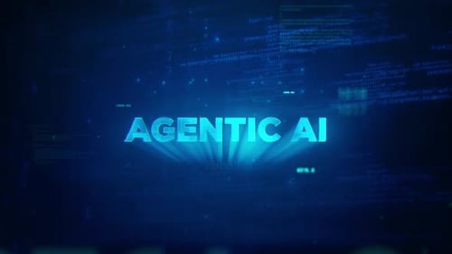 Futuristic Digital Glitch Text or Logo Reveal Opener