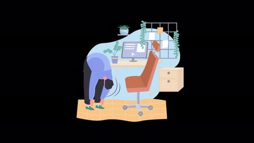 Ergonomic Home Office Setup: Stretching for Health and Productivity in a Modern Workspace