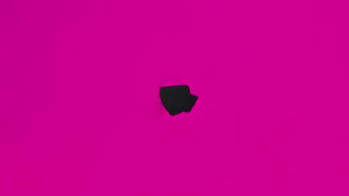 Pink Paper Burst Rip