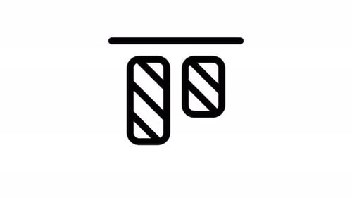 vertical line icon animation