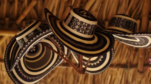 Famous turned hats from Colombia-Sombrero vueltiado