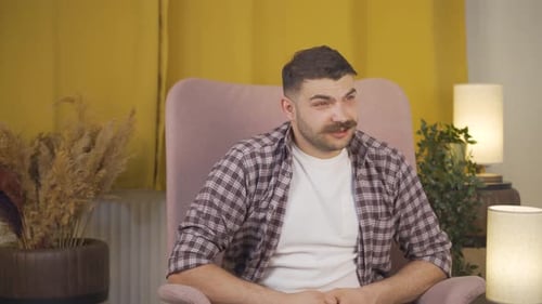 Ein Mann mit Stimmungsschwankungen.