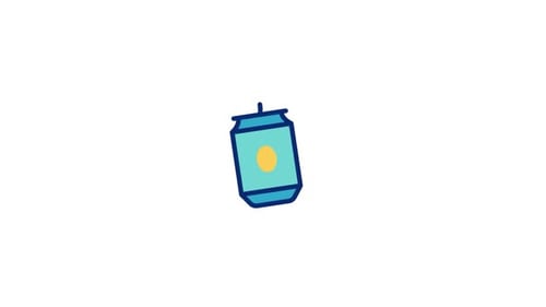 Soda Animated Icon