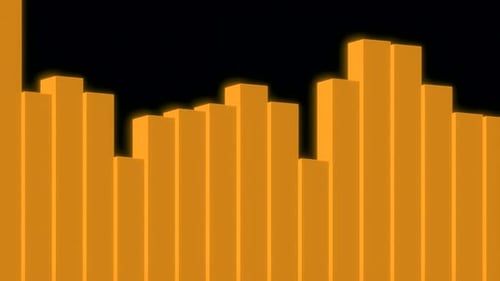 Animated Music Equalizer Bars Spectrum Visualizer