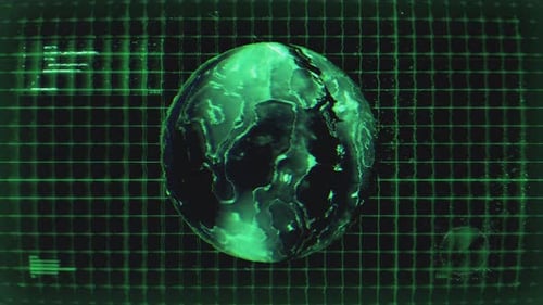 Space Digital Hologram Screen 03