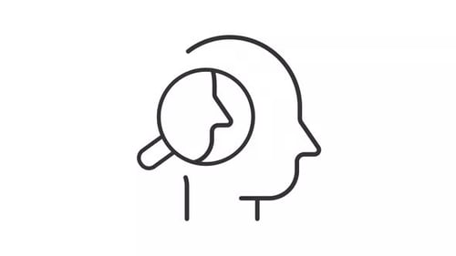 Self awareness line animation