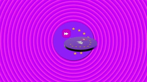 3D-Animation des Vorwärtssymbols