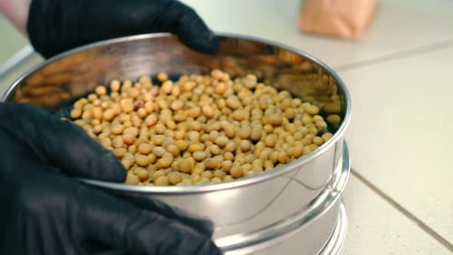 Sélection de fractions de soja au laboratoire à des fins de recherche