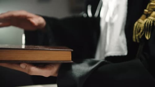 Lawyer Takes His First Oath Before the Supreme Court