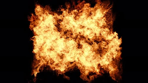 Dynamic Fire Explosion Burst for Visual Effects