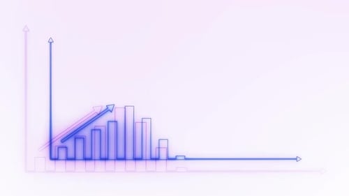 Business Increase Bar Growth Animation