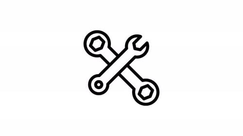 Animation des Schraubenschlitz-Symbols