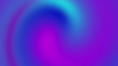 Blue Circle Gradient Background Animation of Moving Abstract Blur Background Digital Generated