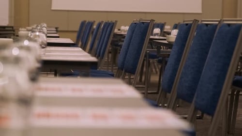 Images from the conference hall