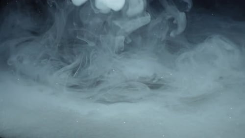 Smoke and Particles on Black