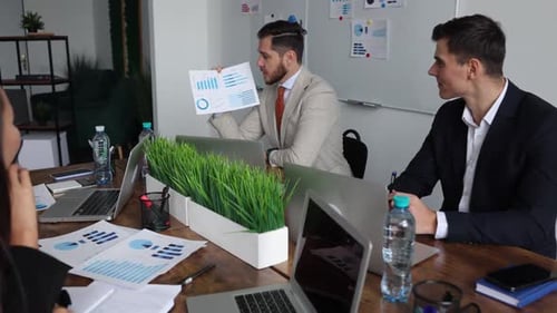 Negotiations in the Office the Concept of a Meeting of Business People
