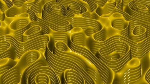 Background with Layers of Yellow Paints, Exclusive, Unique Design