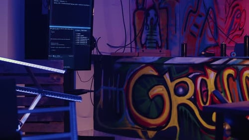 Underground Ghetto Used As Gathering Place