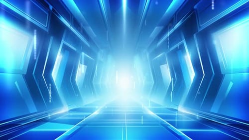 Blue Corporate Background Loop